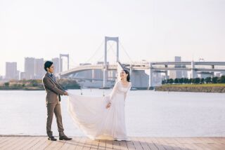お台場海浜公園ロケーション♩