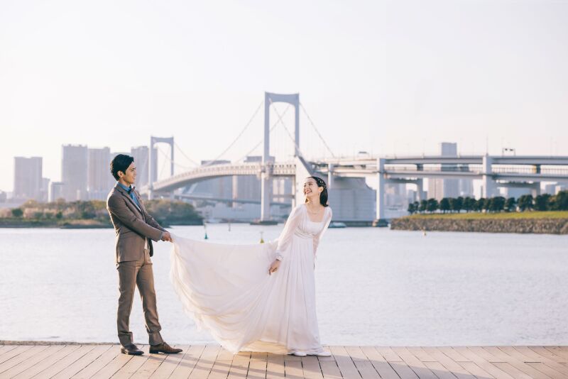 お台場海浜公園ロケーション♩