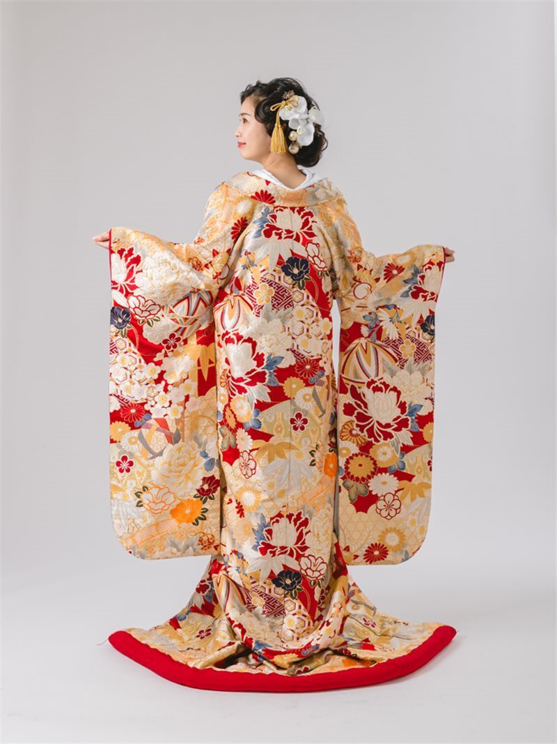 【ひな祭り!】まりに扇面【おすすめ色打掛ご紹介♪】