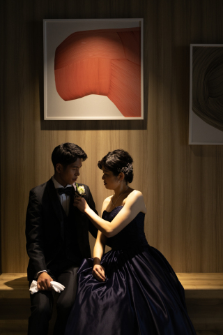 大人気オプション、ロケーション撮影スポット③コートヤード(1Fエントランス)