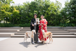 ペットフォト大歓迎!