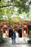 芝東照宮ロケフォト**白無垢**