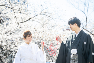 こだわりの撮影アイテムでお二人だけのフォトウェディングを!