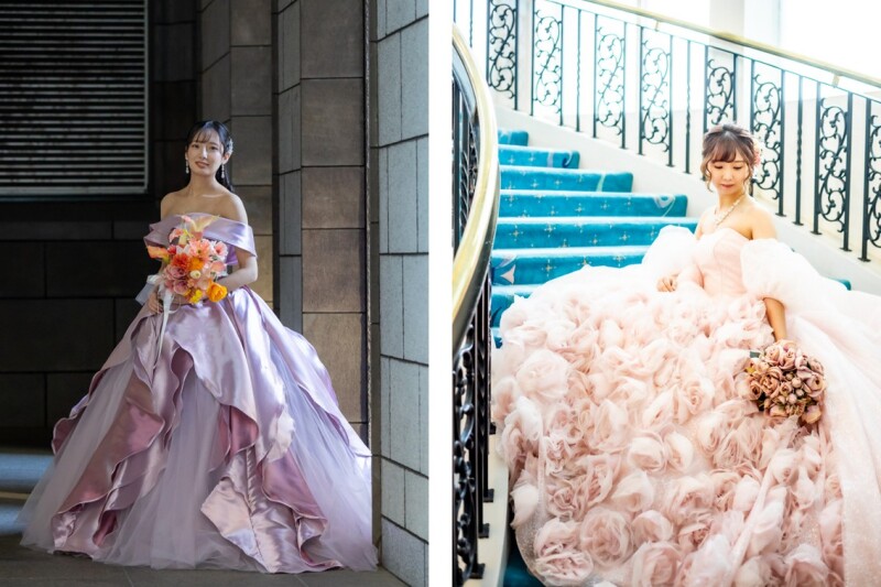 春にぴったりのピンクドレス❀