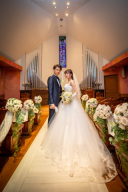 挙式会場でもフォトウェディングが叶います♪