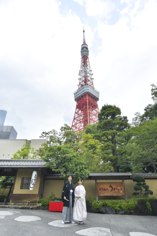 芝とうふ屋うかい~日本庭園で和のロケーションフォト~