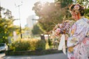 モダンで上品なお柄で*高貴な花嫁様に***