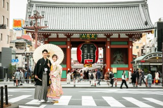 神社以外でも和装フォト☆