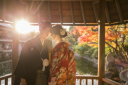 和が映える**紅葉ロケーションフォト+++