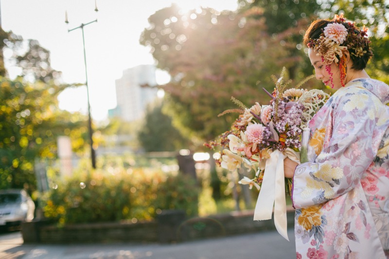 ☆紅葉でのフォトウェディング☆