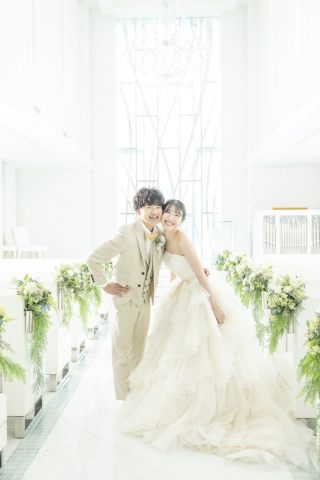 おふたりの自然な表情を引き出します!