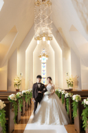 気品あふれるチャペルで美しいフォトウエディング♡