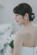 上品な印象に♡パールでまとめたコーディネートが素敵!