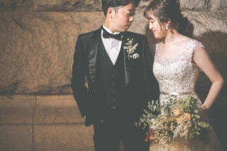 新郎新婦の立ち位置には、ロマンチックな意味が♡