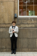 新郎様もかっこよく！ソロカットをのこして★