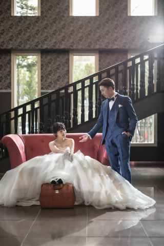 こだわりの撮影アイテムでお二人だけのフォトウェディングを！