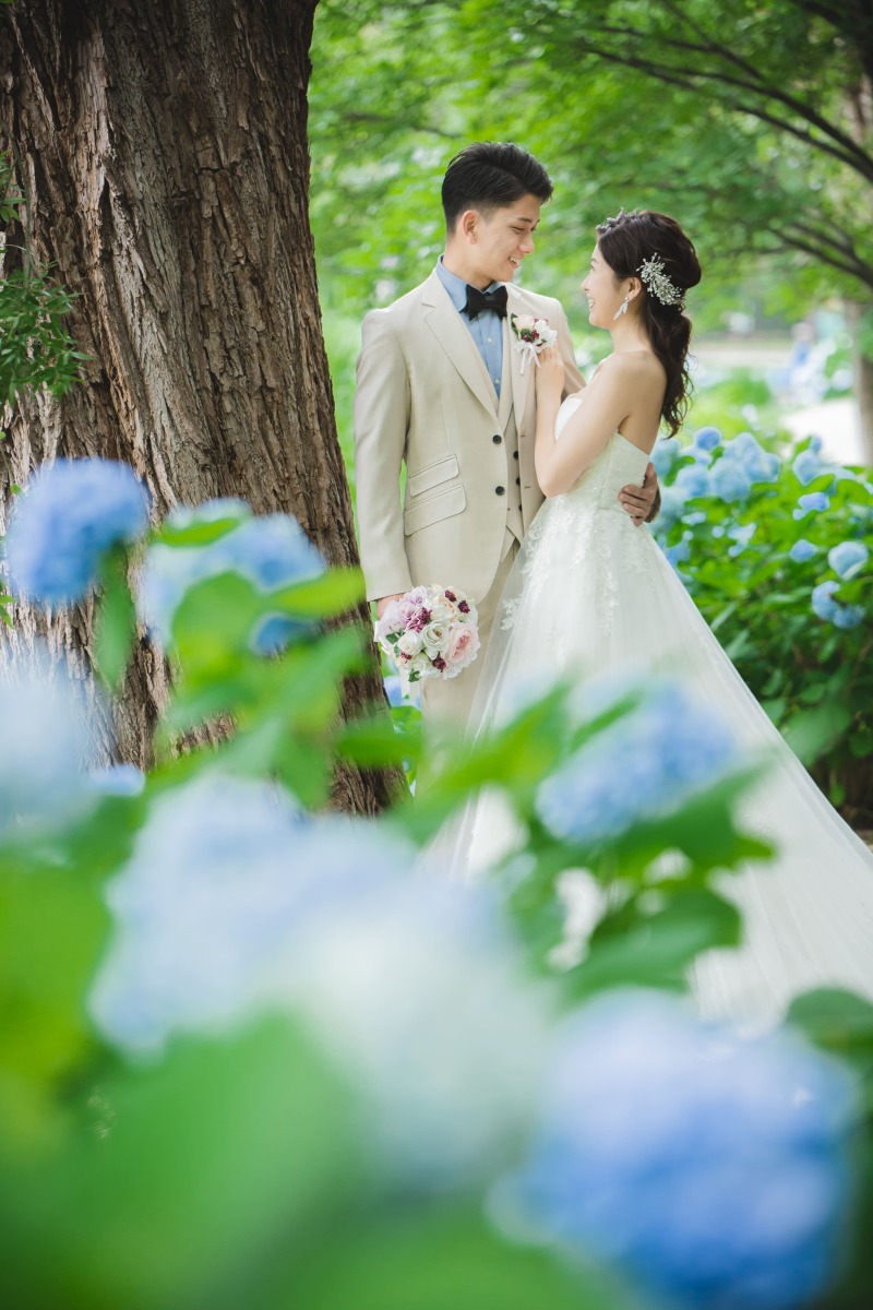 今が見ごろ!この時期ぴったりのお花、「あじさい」とフォト♡