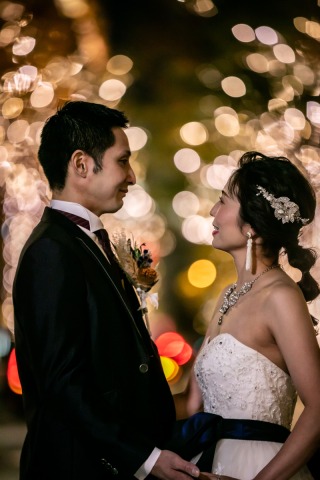 クリスマスの煌めくフォトウエディング☆