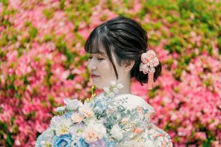 桜だけじゃない!春はお花とロケフォト❁