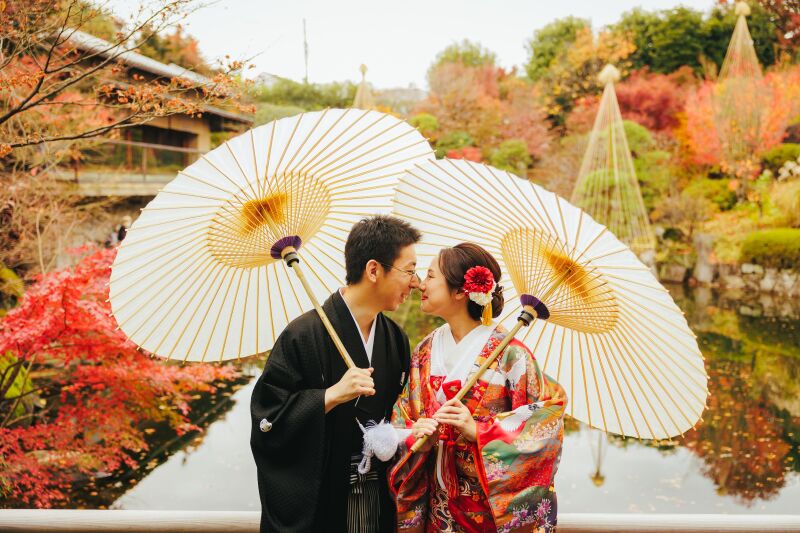 明日は「神前結婚記念日」♥ 和装姿で想い出をつくって