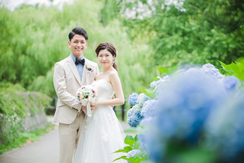 今が見ごろ!この時期ぴったりのお花、「あじさい」とフォト♡