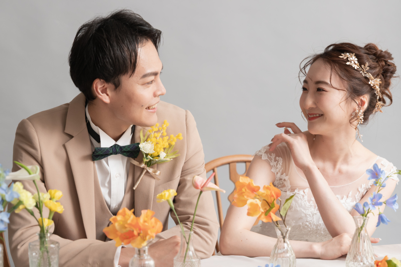 平日だから叶う、貸切スタジオでゆったり撮影。今だけのお得な特典付き!