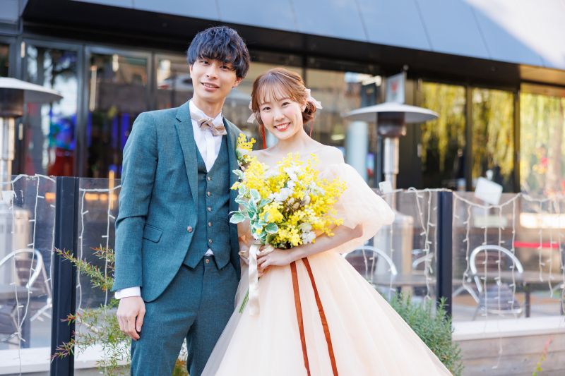 タキシードで差をつける花婿スタイル