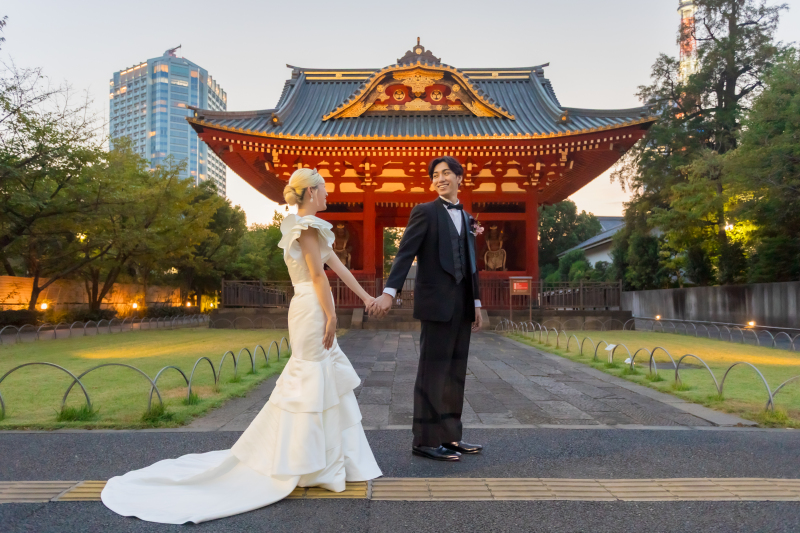 イルミネーションフォトウェディング特集｜輝く夜景で残す“魔法の瞬間”