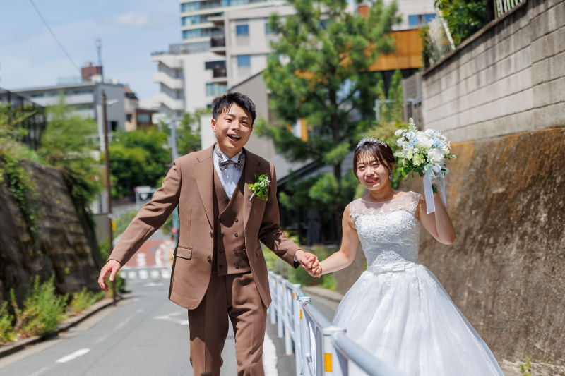 「夏休みの青空で叶える、特別なフォトウェディング」