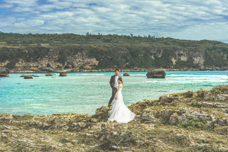 事前打ち合わせいらずで、お気軽にロケーションウェディングフォトが撮れちゃいます！