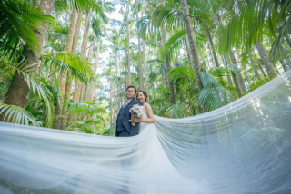海風とベール♡
