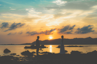 まだ姿ない方との撮影も・・♡