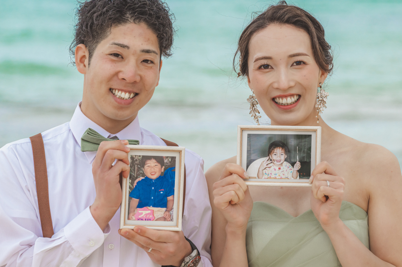 おふたりらしさを残す小物選び