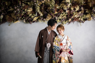 梅雨でも安心!スタジオで叶える和装ウェディング!