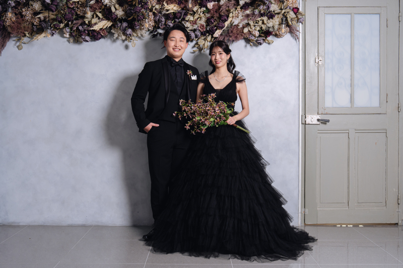 ロケでもスタジオでも映える☆ブラックドレス