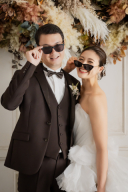 お洒落花嫁さんの新定番!サングラス×フォトウェディング★