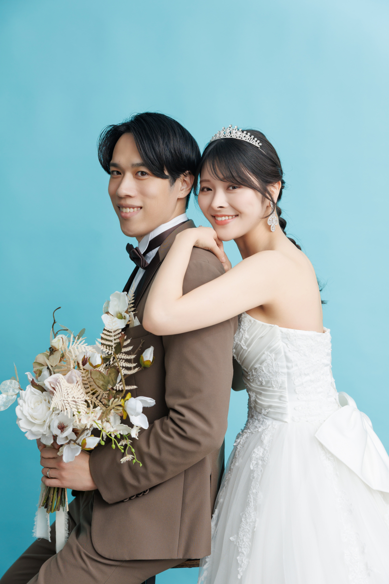 結婚式準備をスムーズに!スタジオ撮影で予定通りサクサク撮影♪