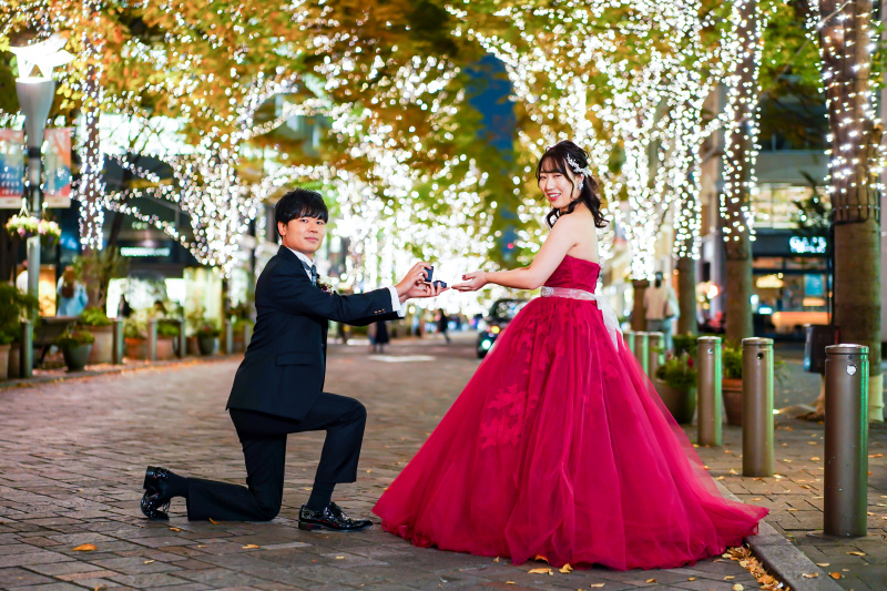 【結婚式とは違った衣装で】カラードレス