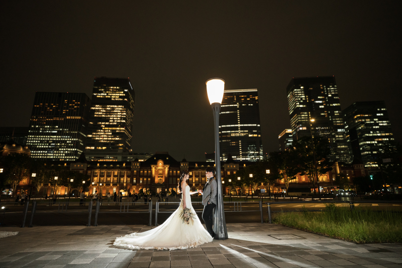 鮮やかな色打掛