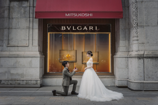 1日で叶う日本橋大人ウェディング×丸の内カジュアルウェディングフォト