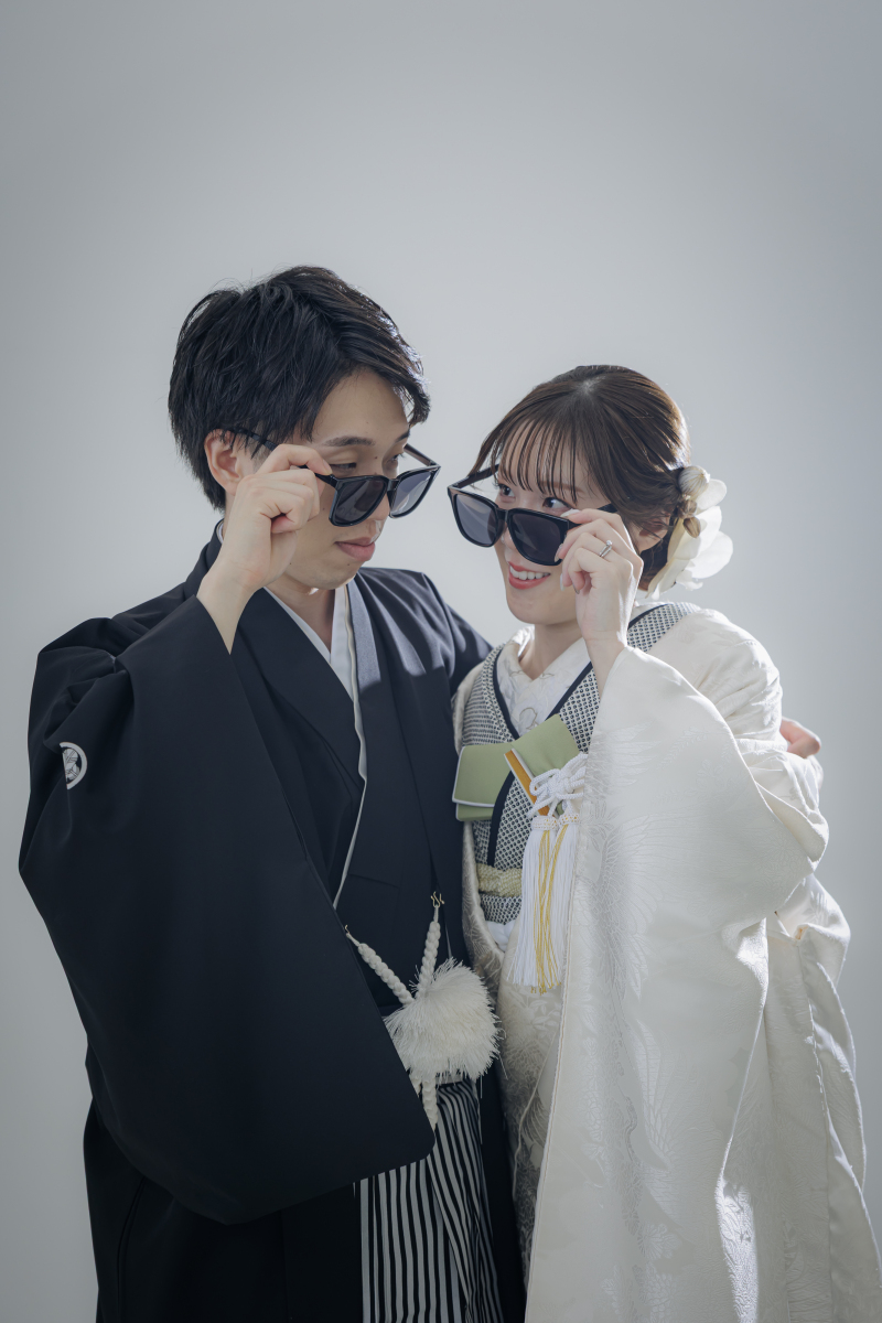 お洒落花嫁さんの新定番!サングラス×フォトウェディング★