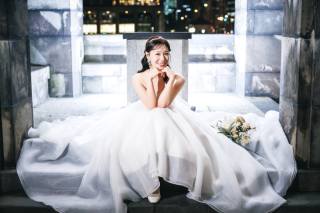 軽やかな透明感。オーガンジードレスで叶えるプリンセススタイル♡