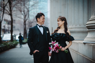 ■ブラックコーデで作るクールで都会的な日本橋ロケーション■