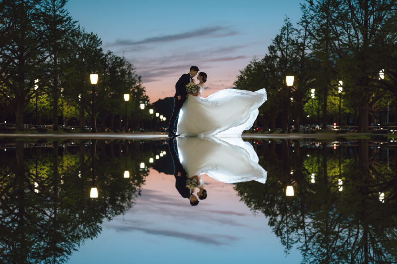 幻想的な1枚なら【夕景オプション】