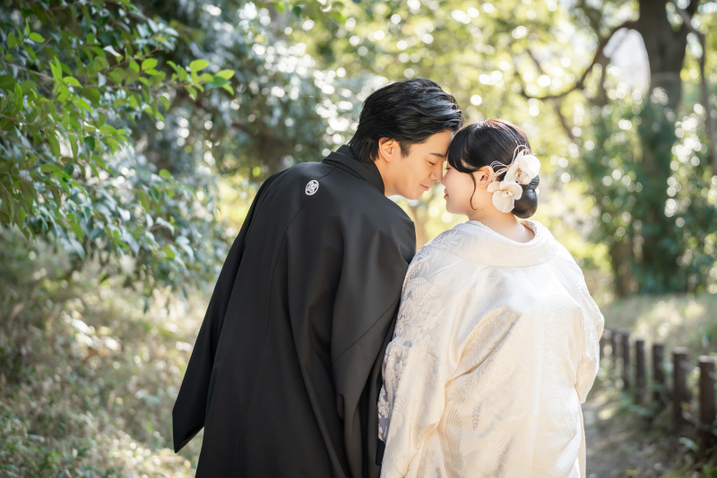 有栖川記念公園で叶える自然に囲まれたフォトウェディング