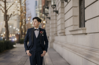 蝶ネクタイでおしゃれ着こなし術✱