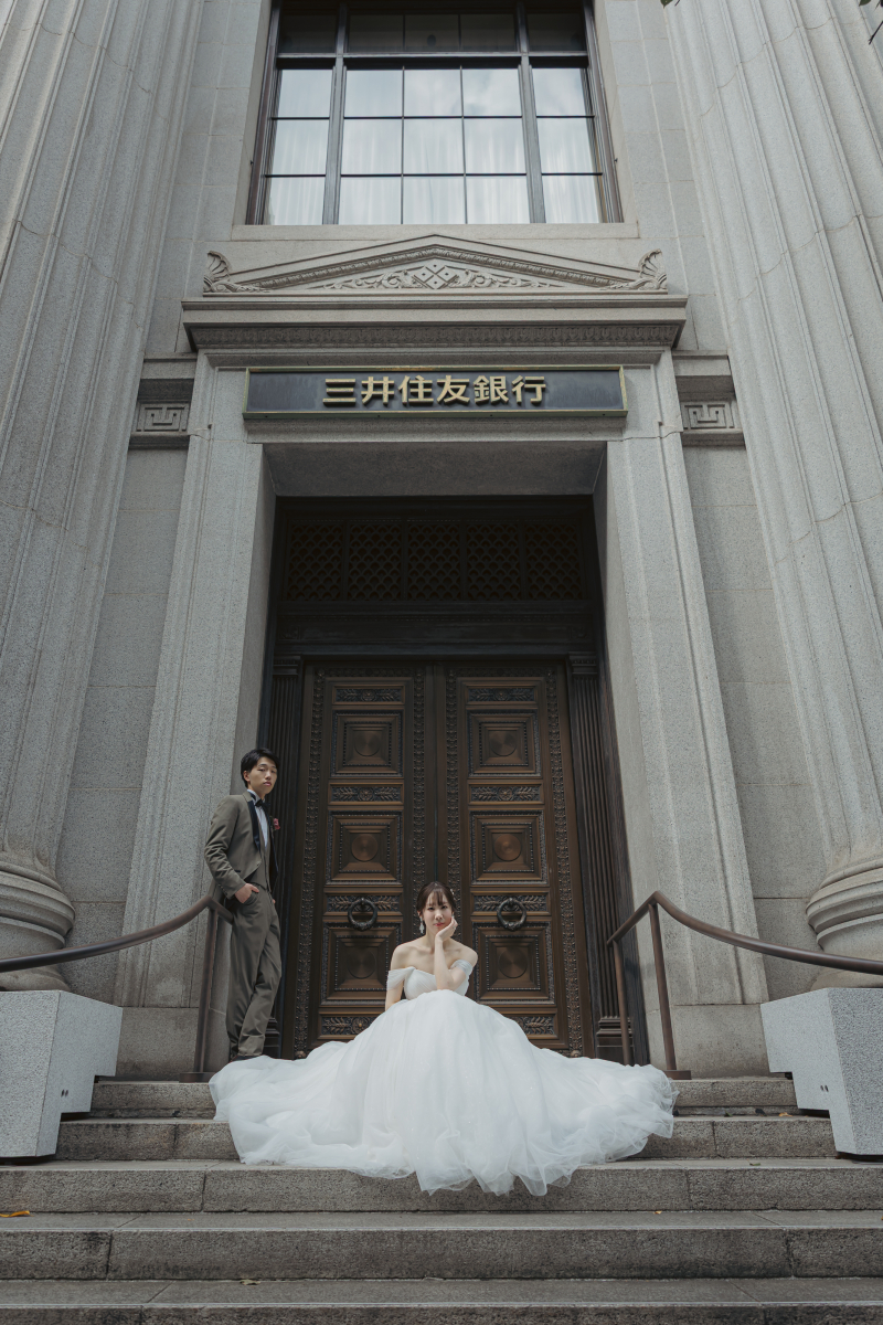 1日で叶う日本橋大人ウェディング×丸の内カジュアルウェディングフォト