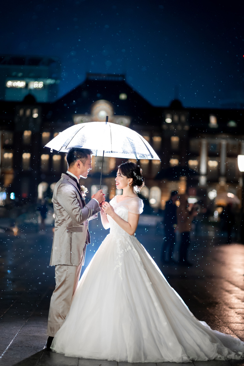 【二人に幸運をもたらす】雨の日
