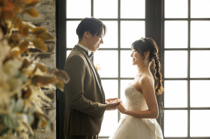 結婚式準備をスムーズに!スタジオ撮影で予定通りサクサク撮影♪