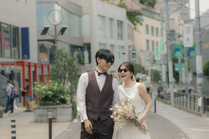 お洒落花嫁さんの新定番!サングラス×フォトウェディング★